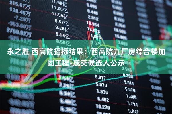 永之胜 西高院招标结果：西高院九厂房综合楼加固工程-成交候选人公示